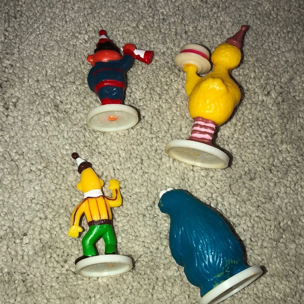 Vintage‎ Wilton Muppets Sesame street cake toppers set